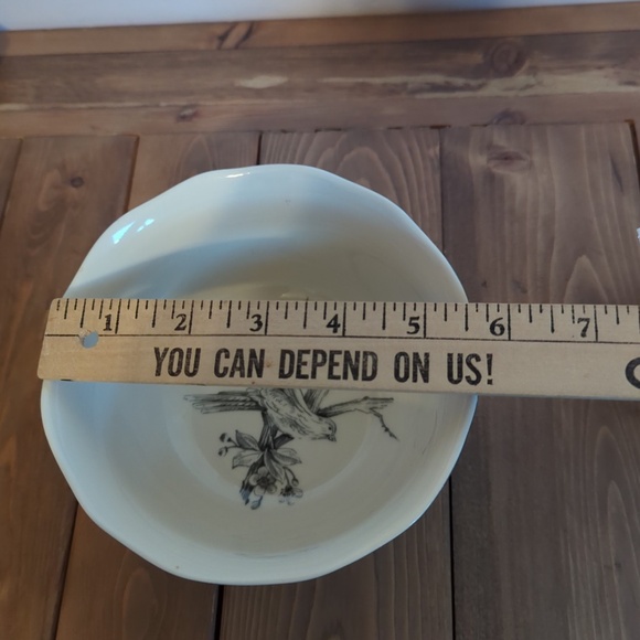 222 Fifth Adelaide Porcelain Turquoise Cereal Bowls (2) - Picture 9 of 10